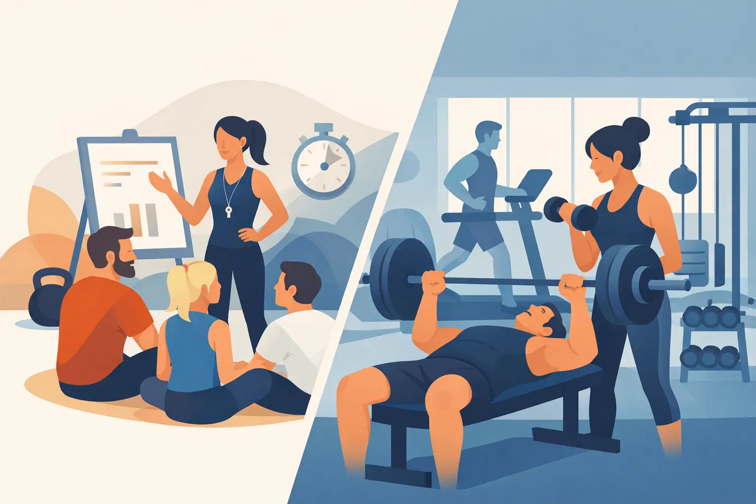 Group Coaching vs Gym Membership
