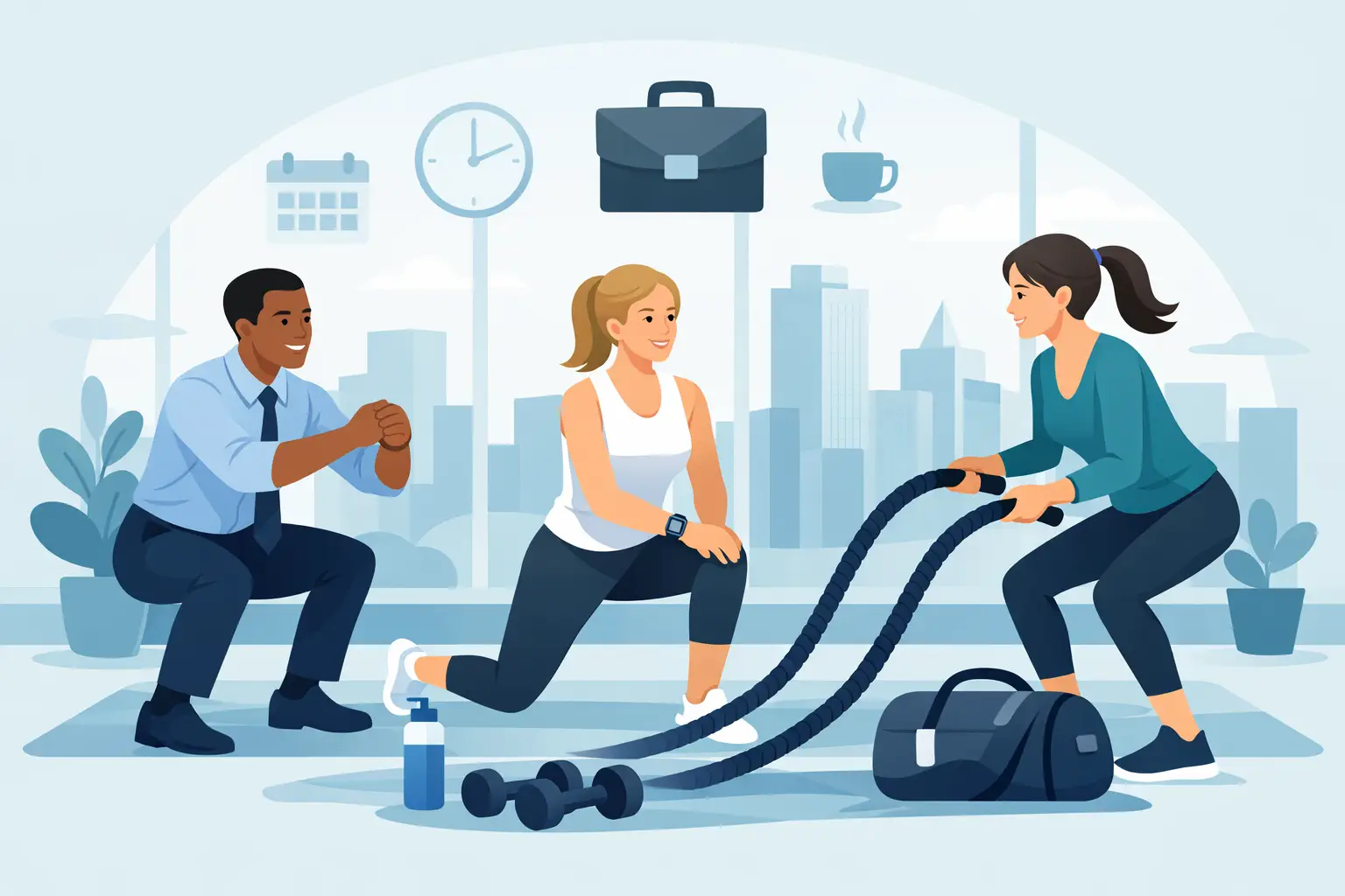 Group Workouts for Busy Professionals That Work